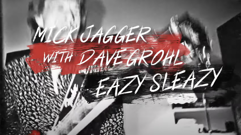 Jagger gör dig glad med nya Easy Sleazy! Stillbild från videon.