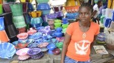 Stöd till småföretagare i Liberia, ett exempel på bistånd som finansieras av Sverige.